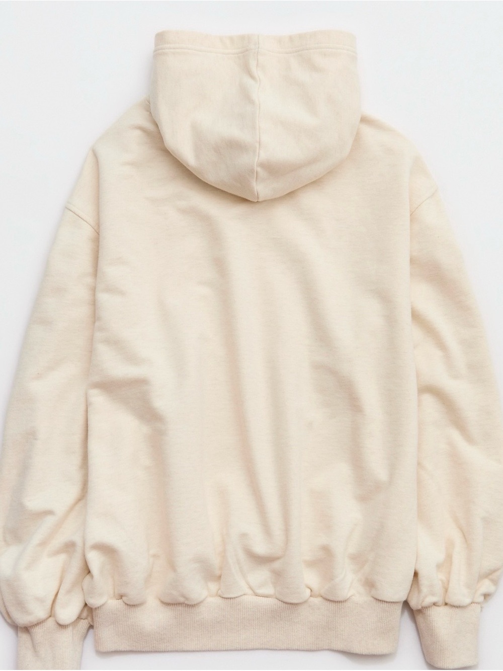 AERIE Jet Setter Hoodie color Heather Frost Bin#25 - Picture 2 of 5